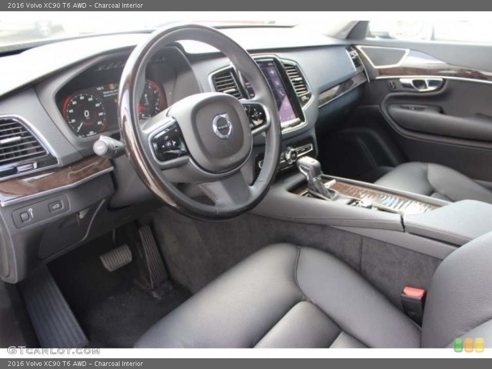 Charcoal Interior Dashboard for the 2016 Volvo XC90 T6 AWD #105737429