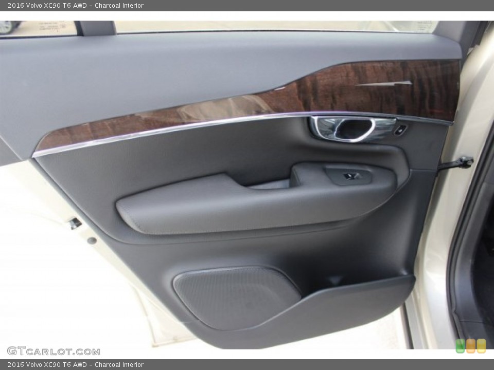Charcoal Interior Door Panel for the 2016 Volvo XC90 T6 AWD #105737723