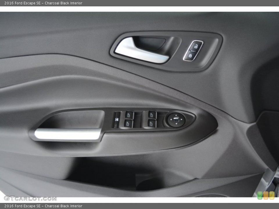 Charcoal Black Interior Door Panel for the 2016 Ford Escape SE #105745022