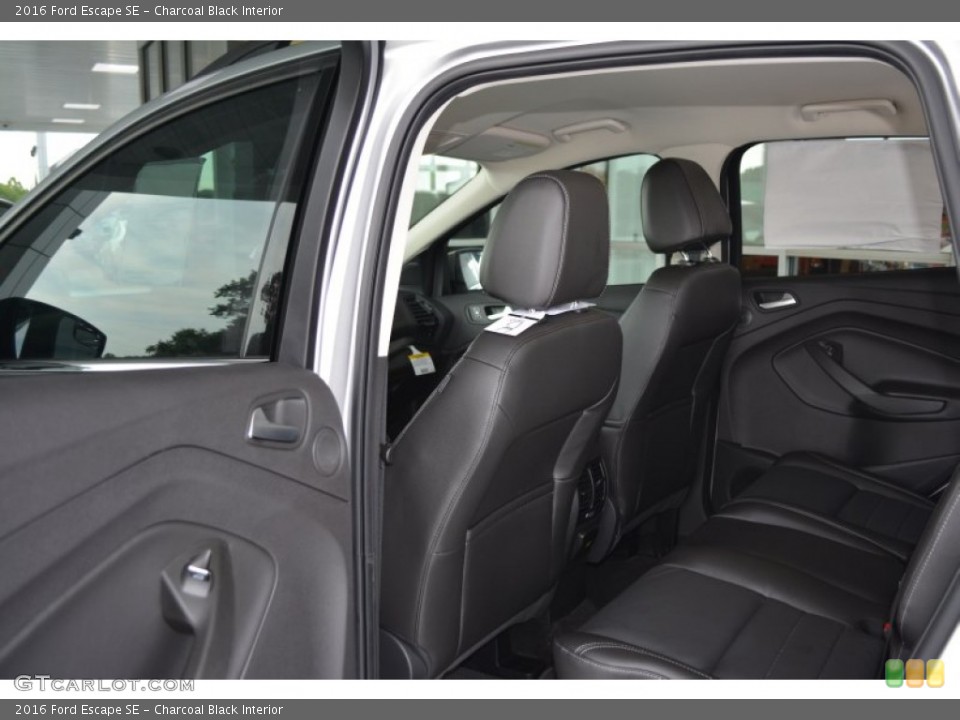Charcoal Black Interior Rear Seat for the 2016 Ford Escape SE #105745083