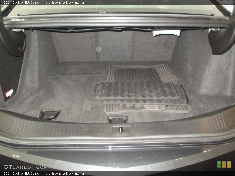 Kona Brown/Jet Black Interior Trunk for the 2014 Cadillac ELR Coupe #105749492