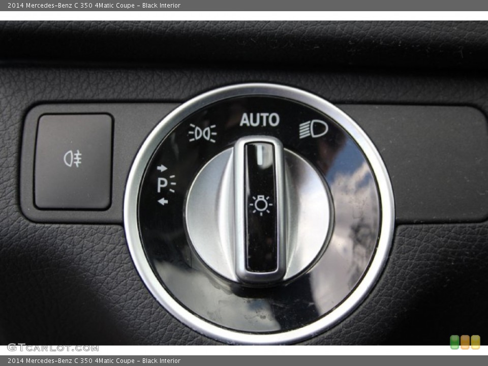 Black Interior Controls for the 2014 Mercedes-Benz C 350 4Matic Coupe #105753839