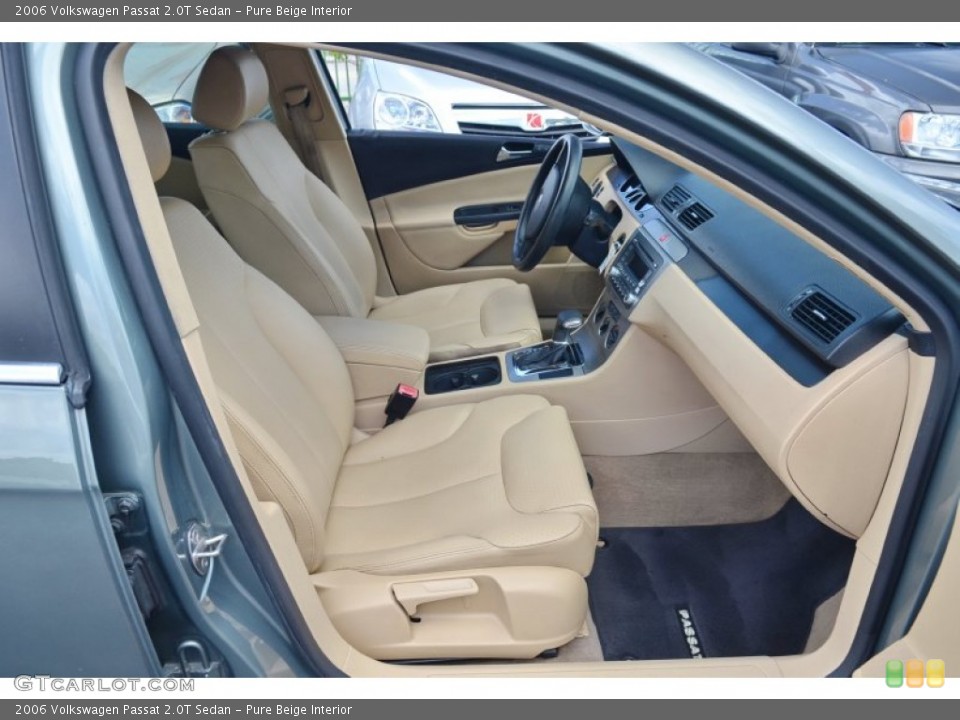 Pure Beige Interior Photo for the 2006 Volkswagen Passat 2.0T Sedan #105754814