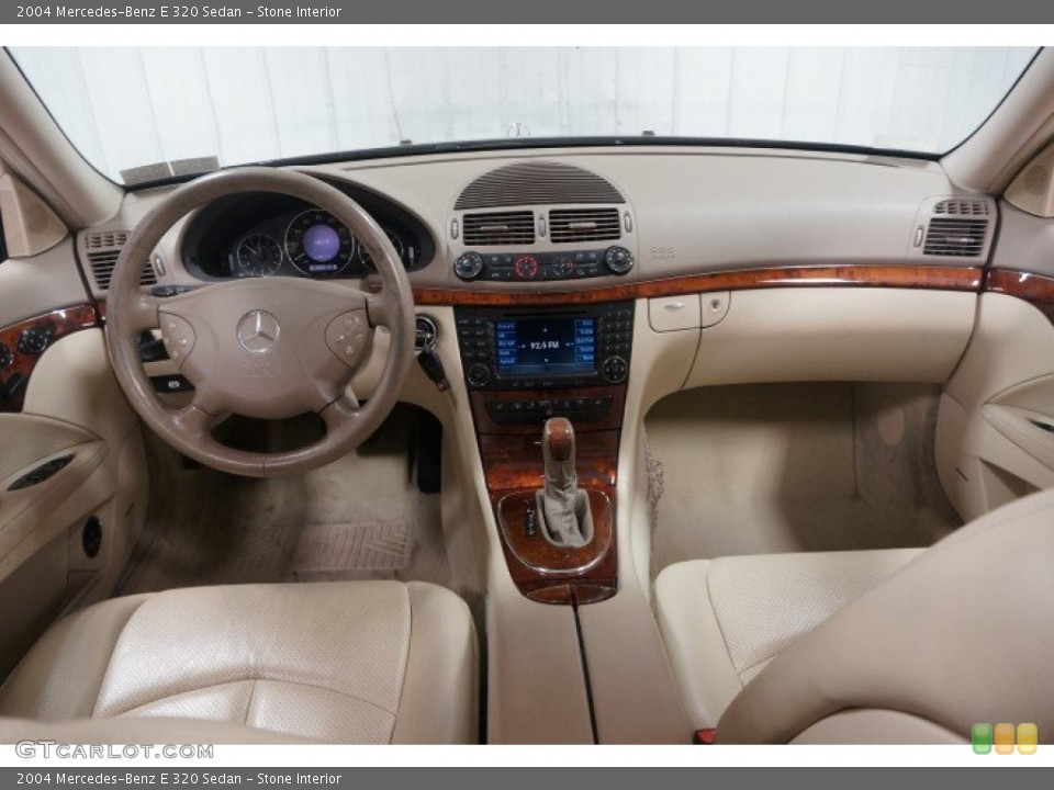 Stone Interior Dashboard for the 2004 Mercedes-Benz E 320 Sedan #105756245