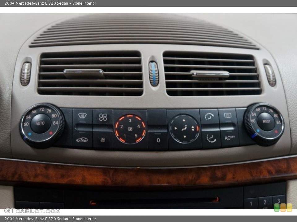 Stone Interior Controls for the 2004 Mercedes-Benz E 320 Sedan #105756431