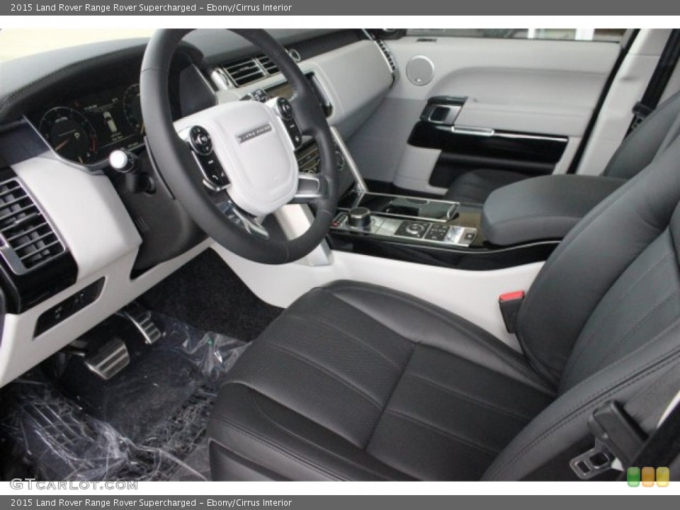 Ebony/Cirrus Interior Photo for the 2015 Land Rover Range Rover Supercharged #105758984