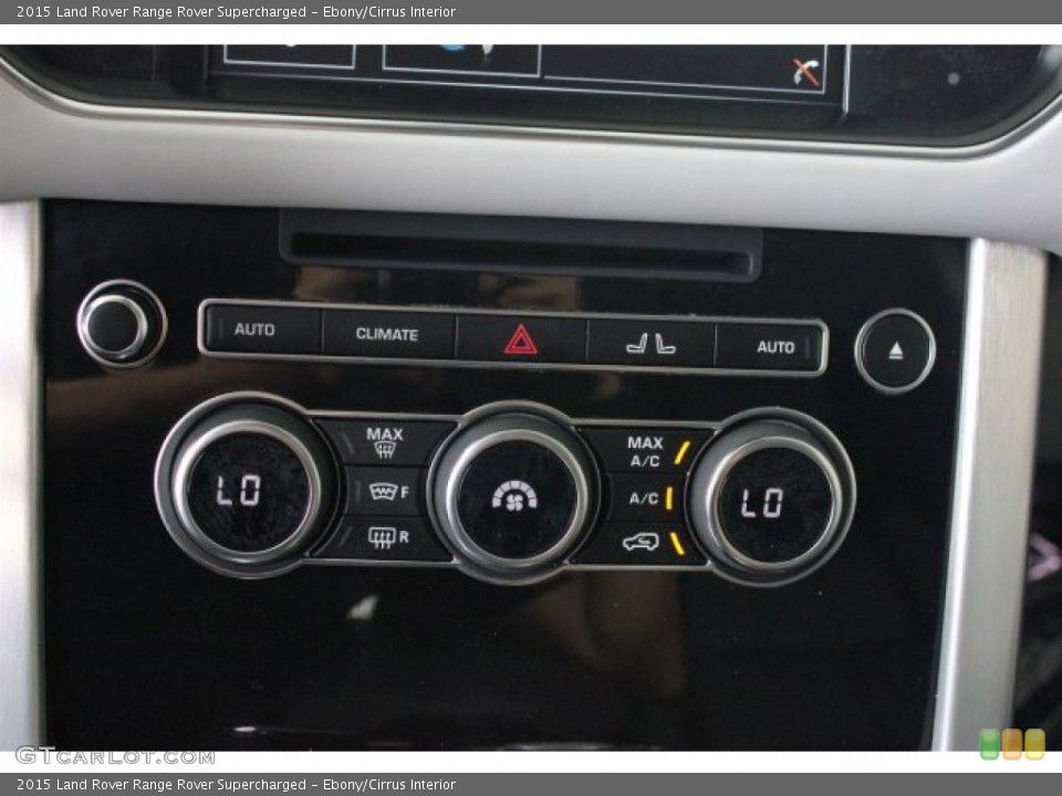 Ebony/Cirrus Interior Controls for the 2015 Land Rover Range Rover Supercharged #105759089