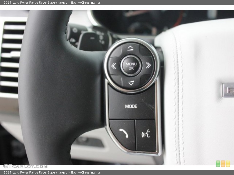 Ebony/Cirrus Interior Controls for the 2015 Land Rover Range Rover Supercharged #105759266
