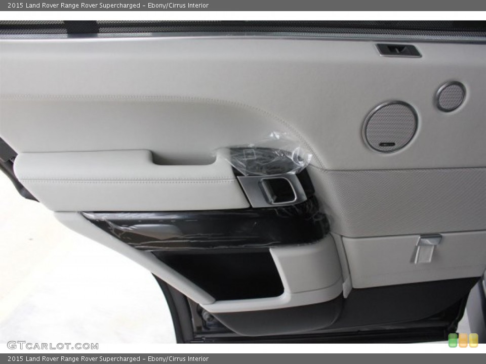 Ebony/Cirrus Interior Door Panel for the 2015 Land Rover Range Rover Supercharged #105759444