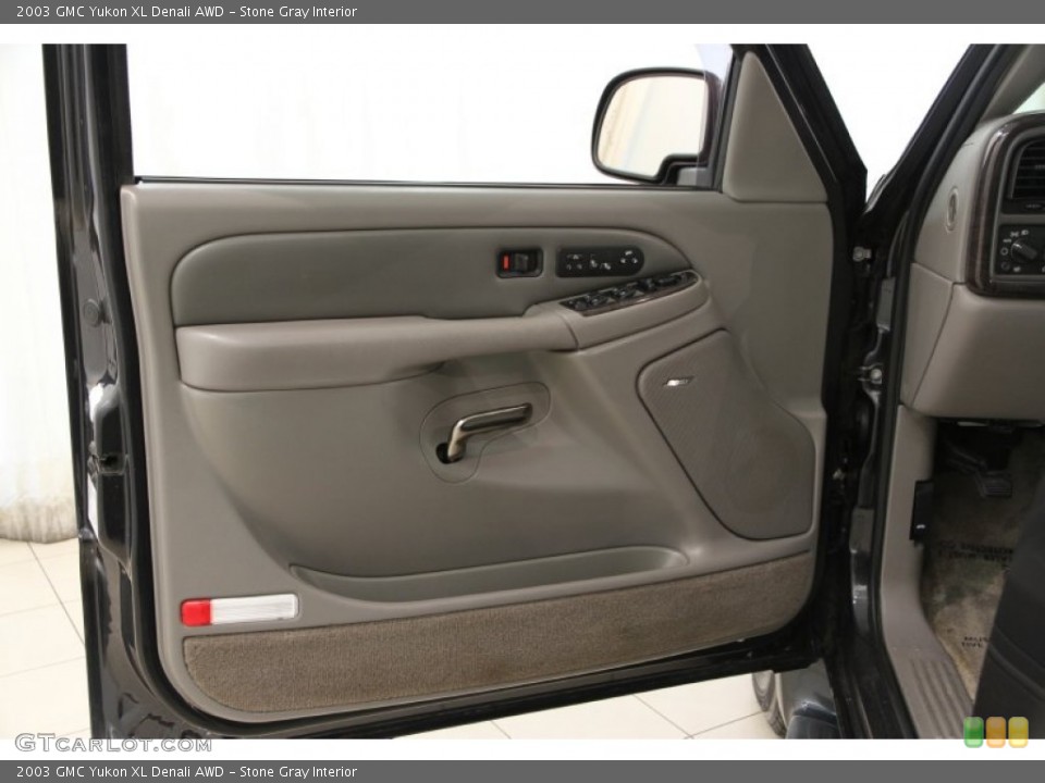 Stone Gray Interior Door Panel for the 2003 GMC Yukon XL Denali AWD #105761535