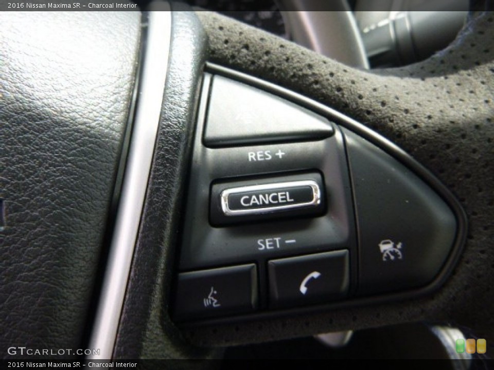 Charcoal Interior Controls for the 2016 Nissan Maxima SR #105766424