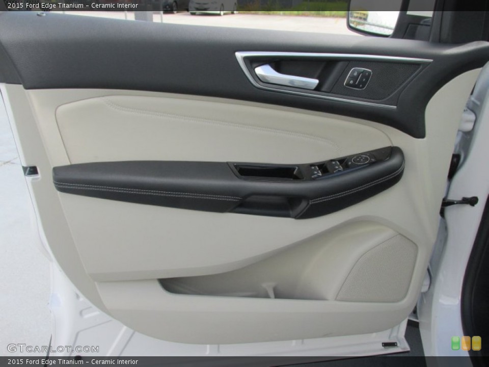 Ceramic Interior Door Panel for the 2015 Ford Edge Titanium #105774437