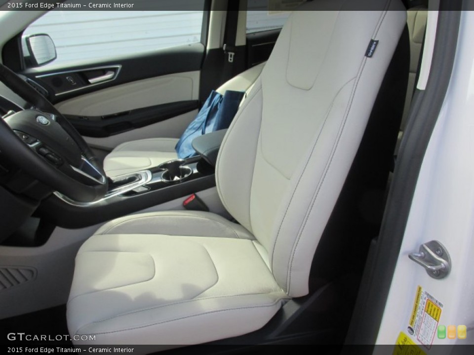 Ceramic Interior Front Seat for the 2015 Ford Edge Titanium #105774488
