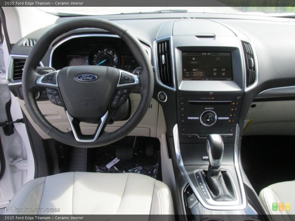 Ceramic Interior Dashboard for the 2015 Ford Edge Titanium #105774512