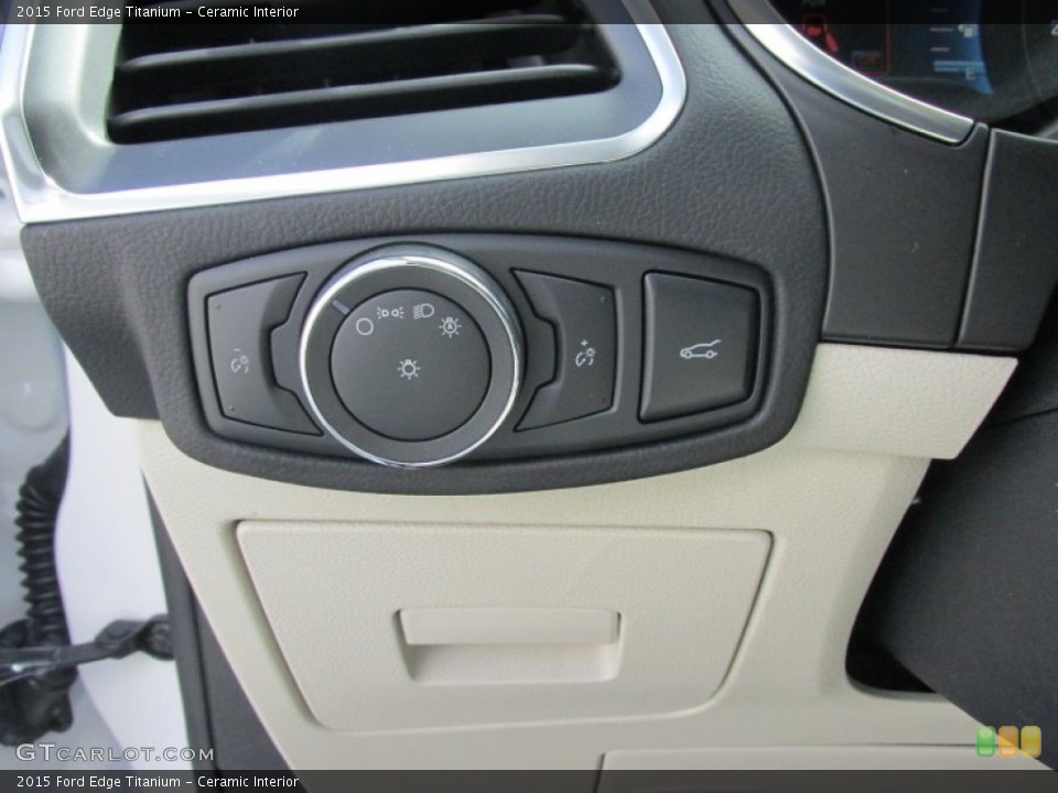 Ceramic Interior Controls for the 2015 Ford Edge Titanium #105774660