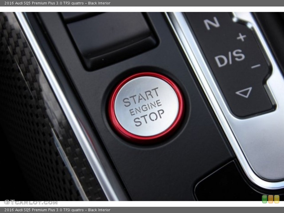 Black Interior Controls for the 2016 Audi SQ5 Premium Plus 3.0 TFSI quattro #105776249