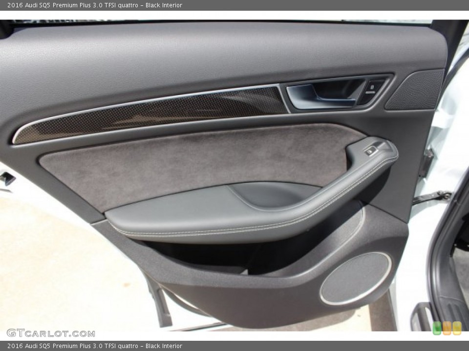 Black Interior Door Panel for the 2016 Audi SQ5 Premium Plus 3.0 TFSI quattro #105776531