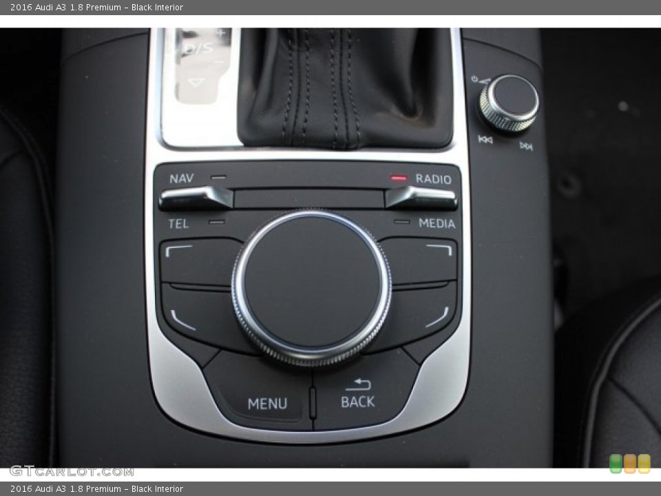 Black Interior Controls for the 2016 Audi A3 1.8 Premium #105778082