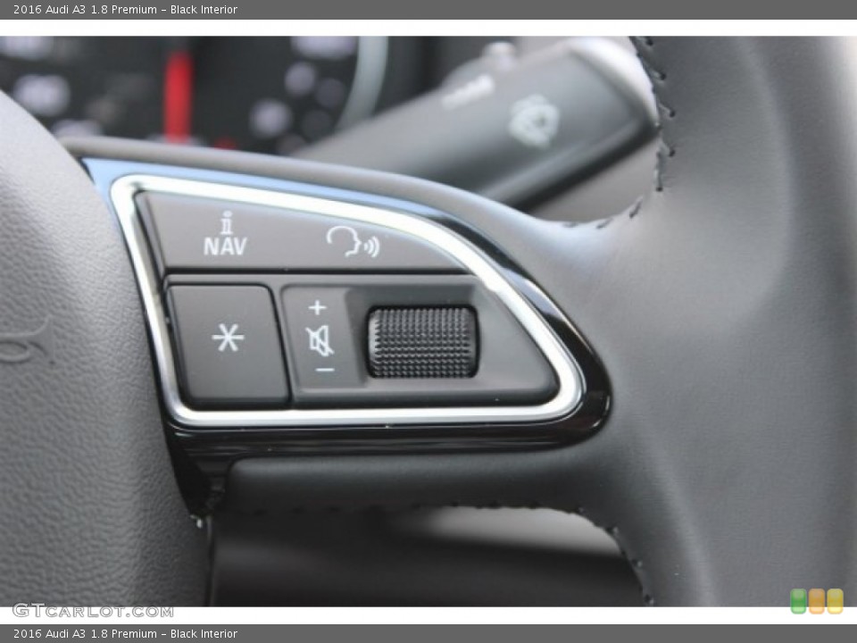 Black Interior Controls for the 2016 Audi A3 1.8 Premium #105778184
