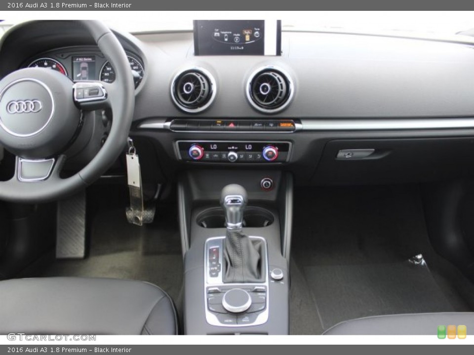Black Interior Dashboard for the 2016 Audi A3 1.8 Premium #105778246