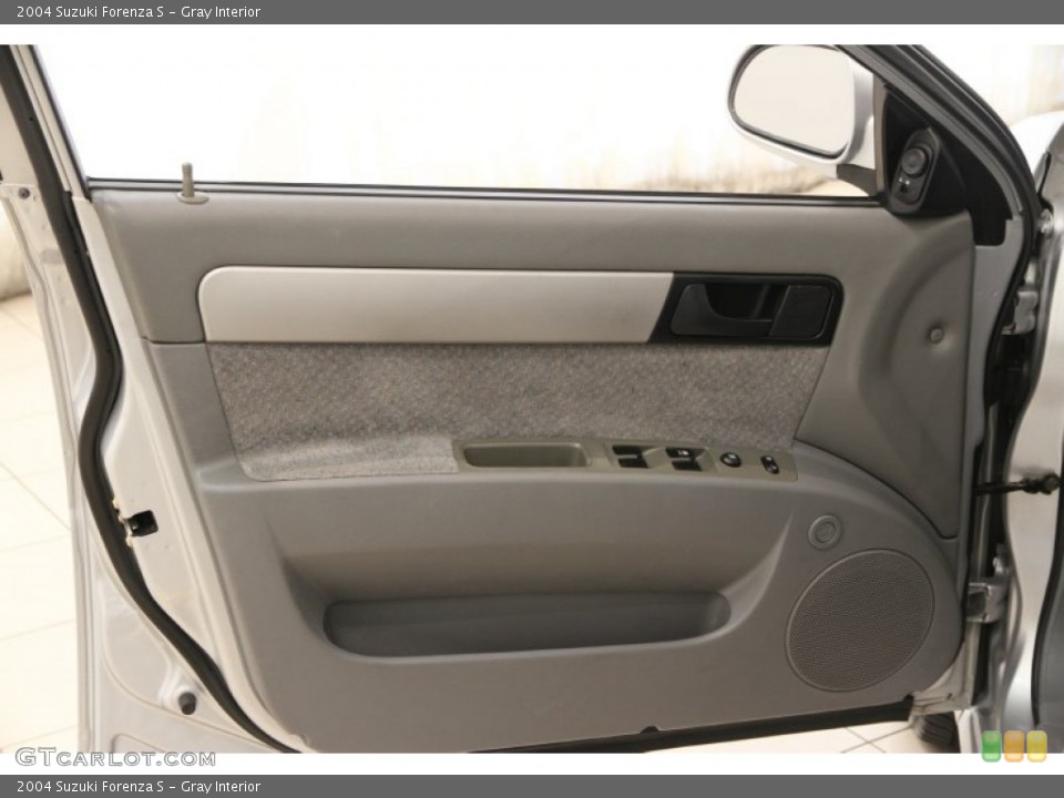 Gray Interior Door Panel for the 2004 Suzuki Forenza S #105790692