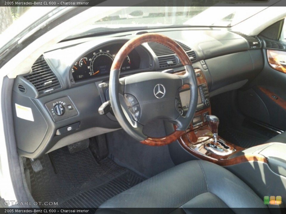 Charcoal Interior Prime Interior for the 2005 Mercedes-Benz CL 600 #105796602