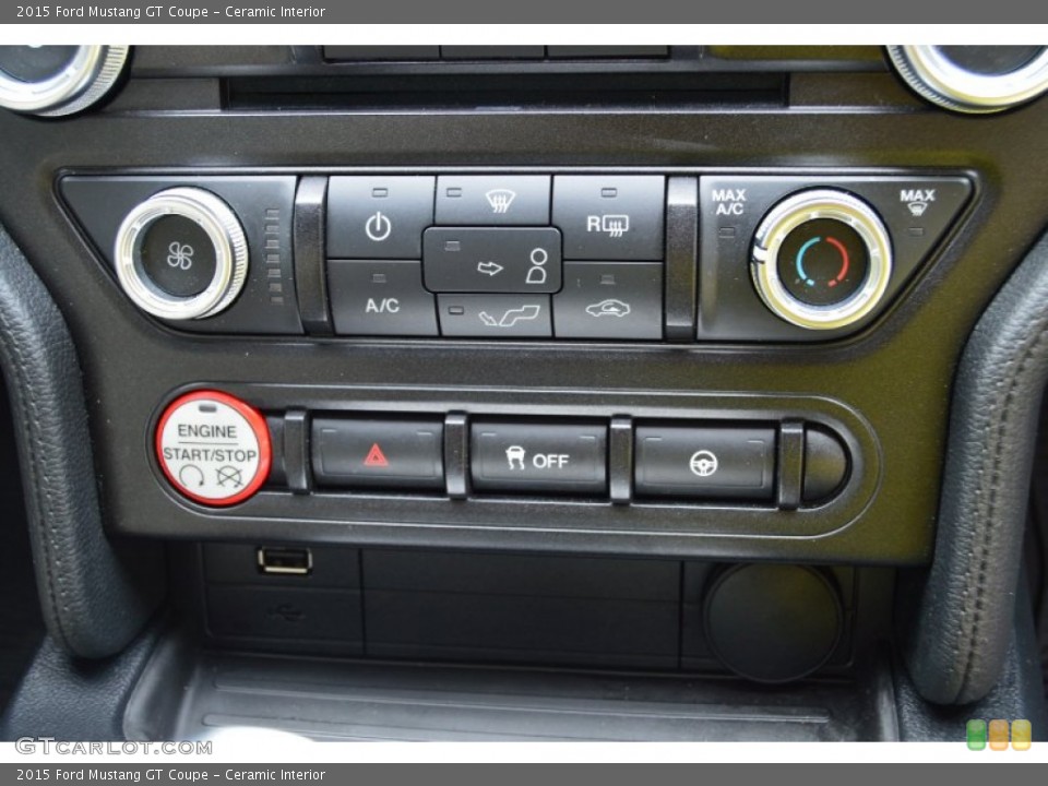 Ceramic Interior Controls for the 2015 Ford Mustang GT Coupe #105799407