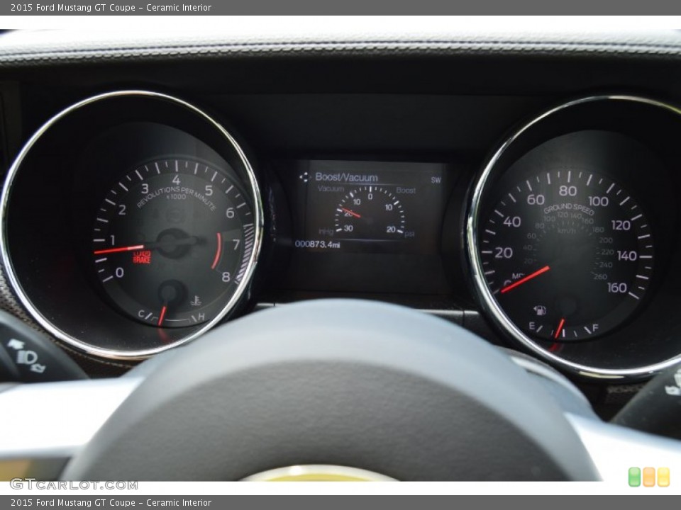 Ceramic Interior Gauges for the 2015 Ford Mustang GT Coupe #105799437