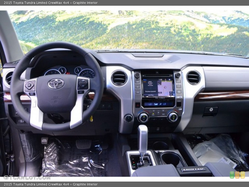 Graphite Interior Dashboard for the 2015 Toyota Tundra Limited CrewMax 4x4 #105802644