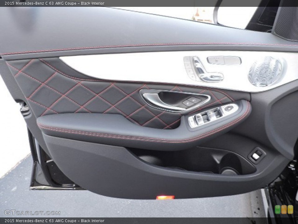 Black Interior Door Panel for the 2015 Mercedes-Benz C 63 AMG Coupe #105809034