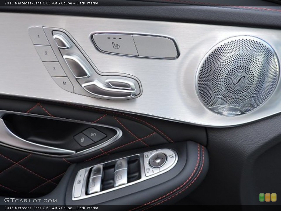 Black Interior Controls for the 2015 Mercedes-Benz C 63 AMG Coupe #105809037