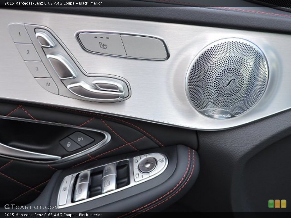 Black Interior Controls for the 2015 Mercedes-Benz C 63 AMG Coupe #105809043
