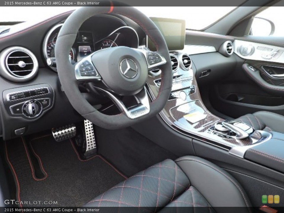 Black Interior Photo for the 2015 Mercedes-Benz C 63 AMG Coupe #105809052