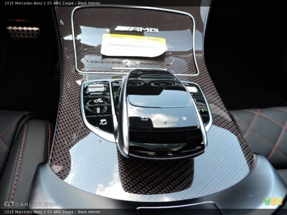 Black Interior Controls for the 2015 Mercedes-Benz C 63 AMG Coupe #105809064