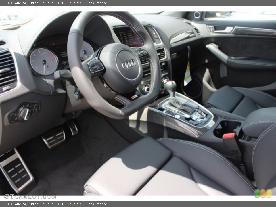 Black Interior Photo for the 2016 Audi SQ5 Premium Plus 3.0 TFSI quattro #105811254