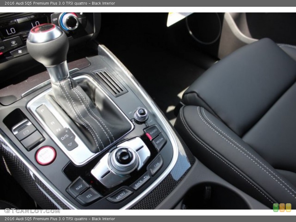 Black Interior Transmission for the 2016 Audi SQ5 Premium Plus 3.0 TFSI quattro #105811278