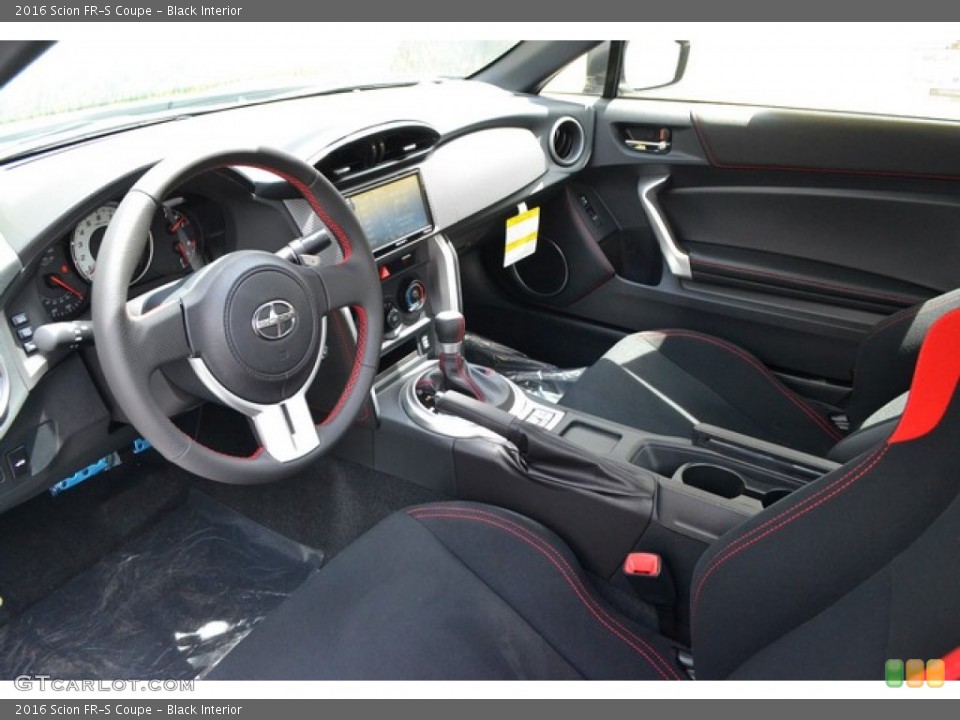 Black Interior Prime Interior for the 2016 Scion FR-S Coupe #105822493