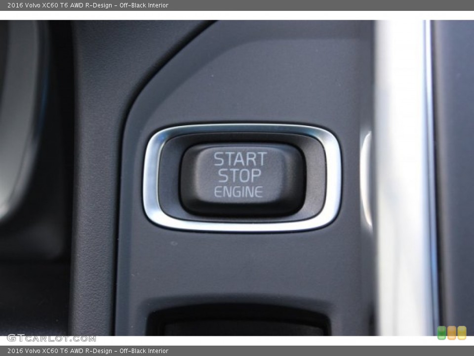 Off-Black Interior Controls for the 2016 Volvo XC60 T6 AWD R-Design #105830158