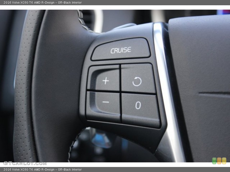 Off-Black Interior Controls for the 2016 Volvo XC60 T6 AWD R-Design #105830302
