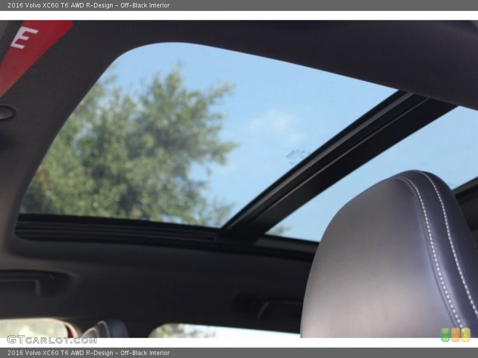 Off-Black Interior Sunroof for the 2016 Volvo XC60 T6 AWD R-Design #105830398