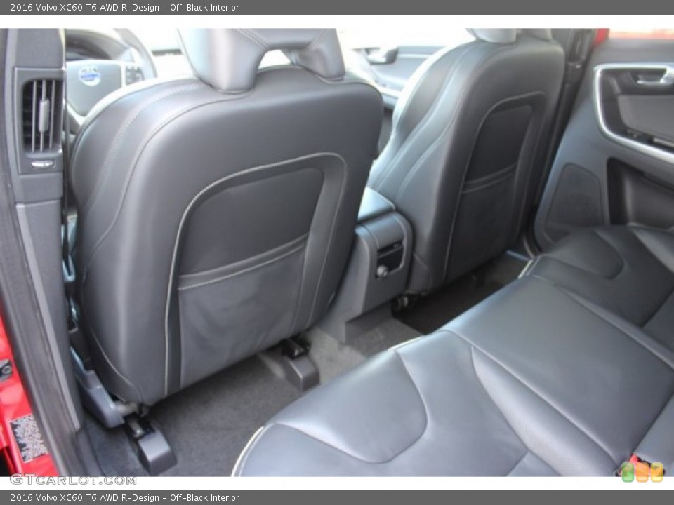 Off-Black Interior Rear Seat for the 2016 Volvo XC60 T6 AWD R-Design #105830422