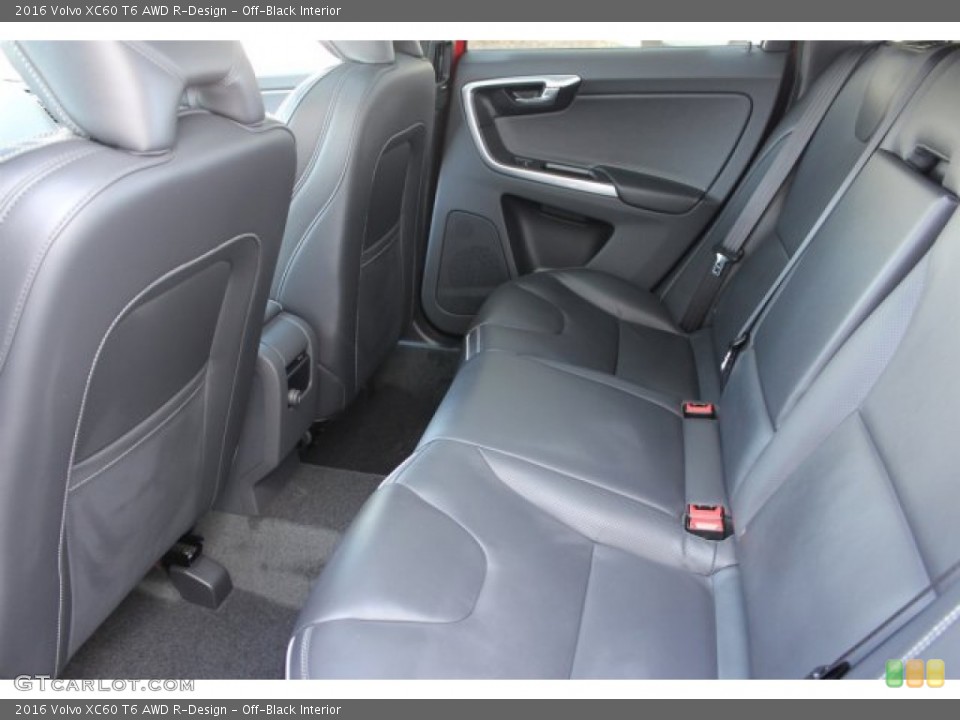 Off-Black Interior Rear Seat for the 2016 Volvo XC60 T6 AWD R-Design #105830434
