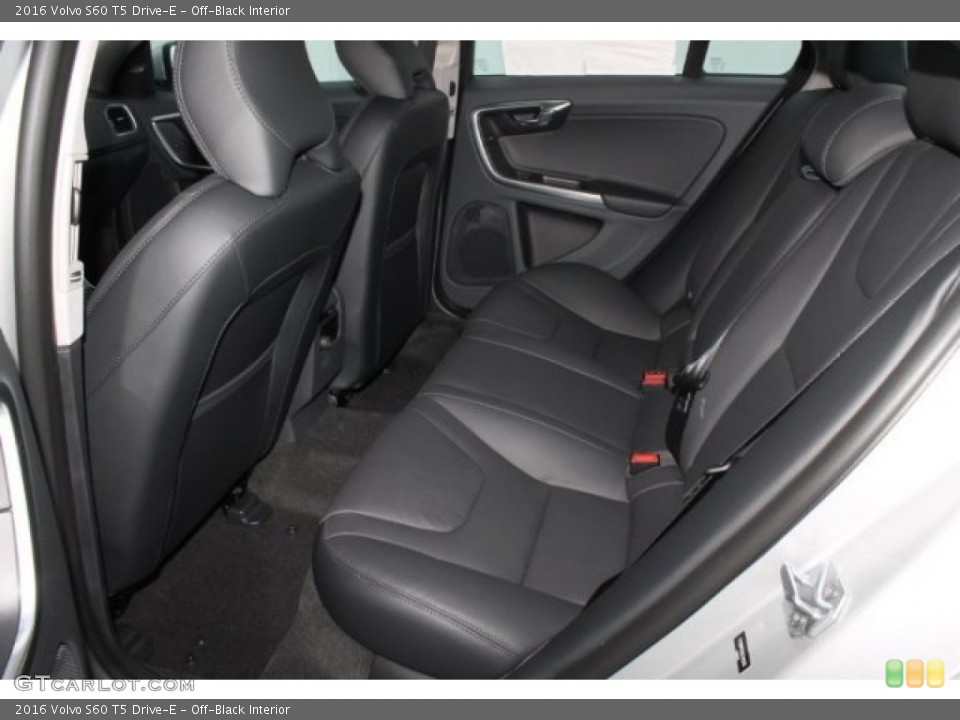 Off-Black Interior Rear Seat for the 2016 Volvo S60 T5 Drive-E #105831145