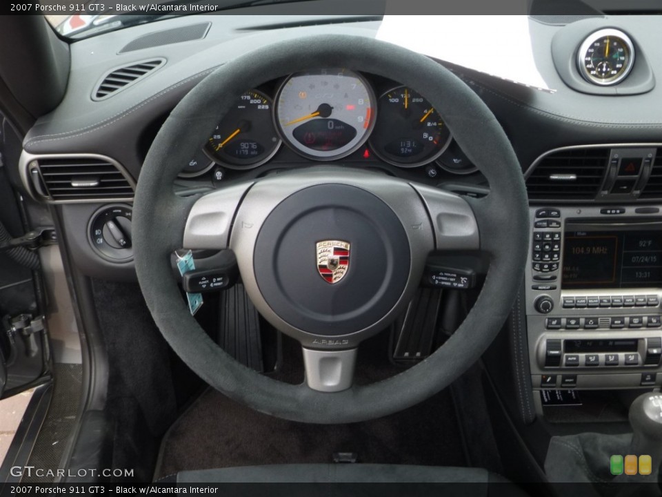 Black w/Alcantara Interior Steering Wheel for the 2007 Porsche 911 GT3 #105835492