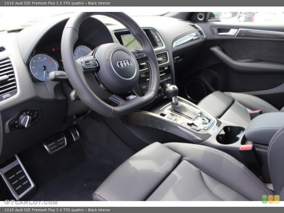 Black Interior Photo for the 2016 Audi SQ5 Premium Plus 3.0 TFSI quattro #105841087