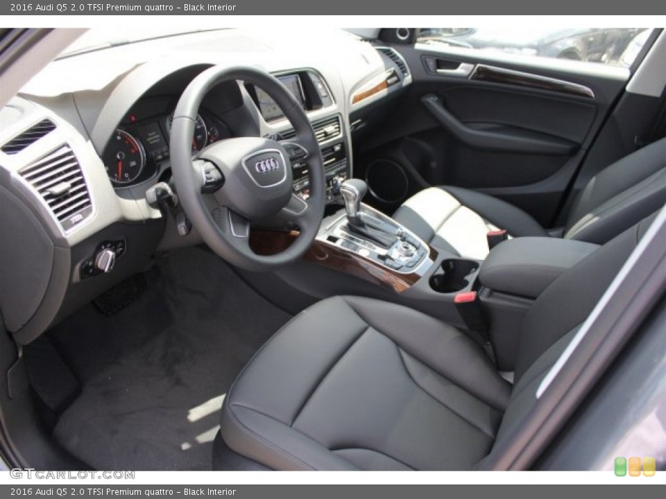 Black Interior Photo for the 2016 Audi Q5 2.0 TFSI Premium quattro #105841834