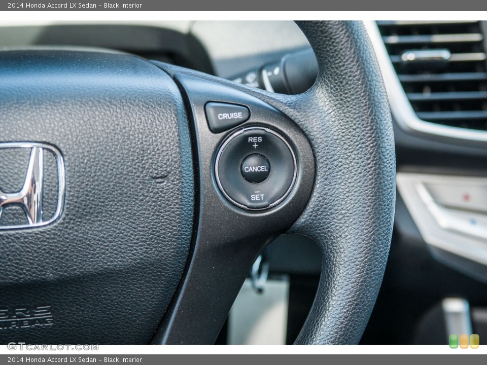 Black Interior Controls for the 2014 Honda Accord LX Sedan #105857980