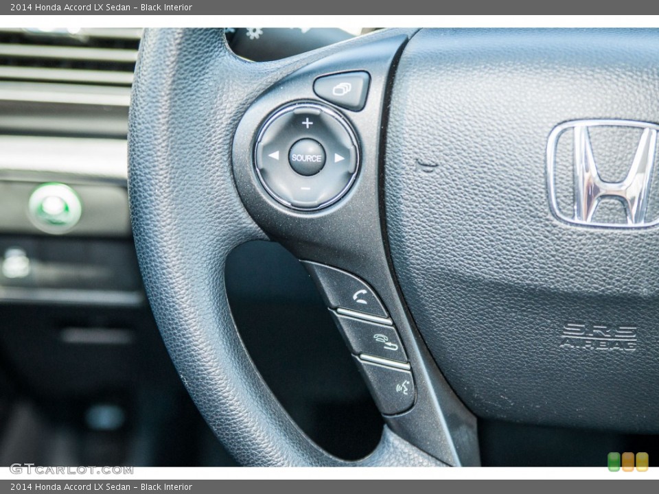 Black Interior Controls for the 2014 Honda Accord LX Sedan #105858026