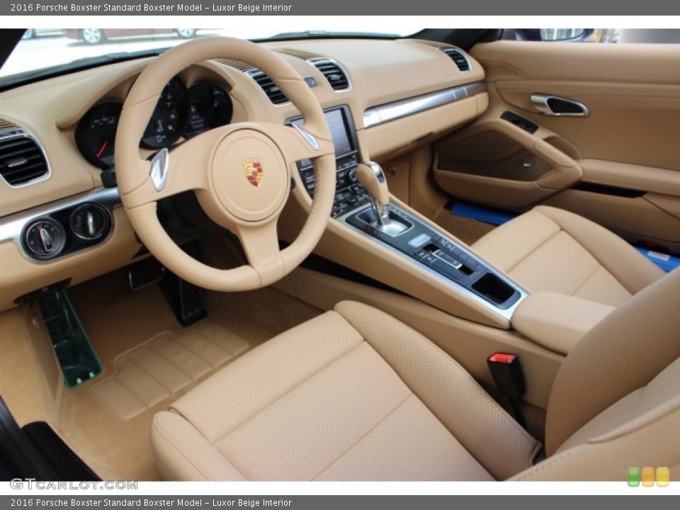 Luxor Beige Interior Prime Interior for the 2016 Porsche Boxster  #105859559