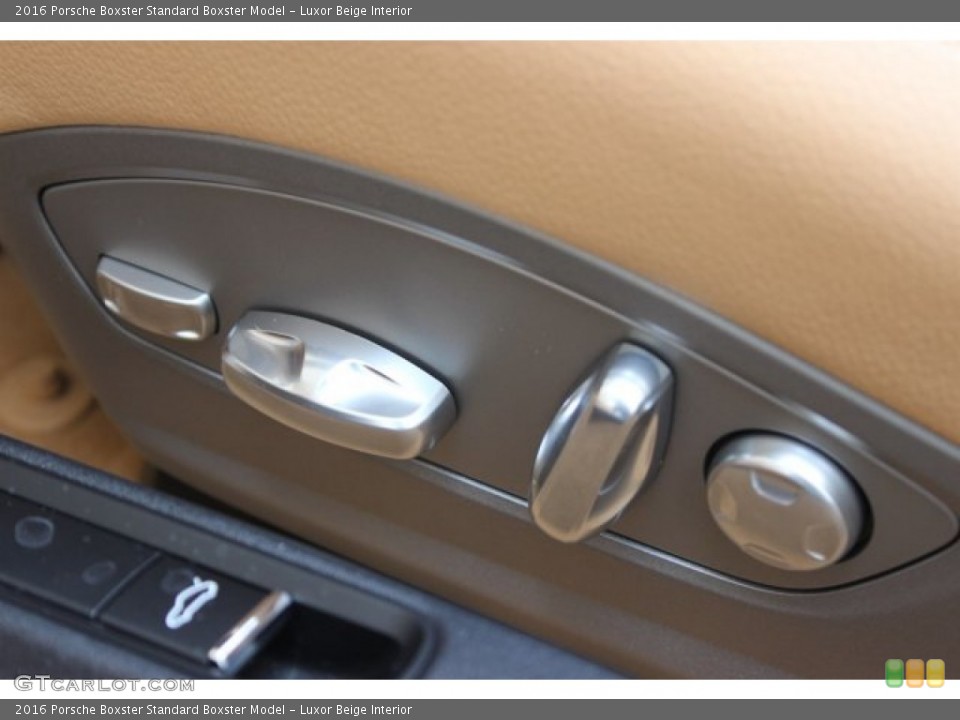 Luxor Beige Interior Controls for the 2016 Porsche Boxster  #105860264